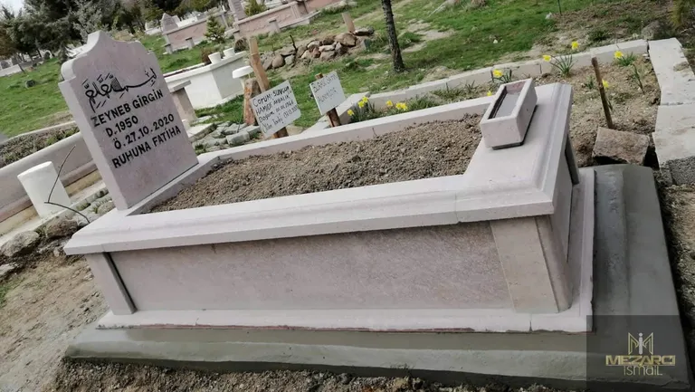 Andezit Doğal Taş Mezar — Ankara Hazır Mezar