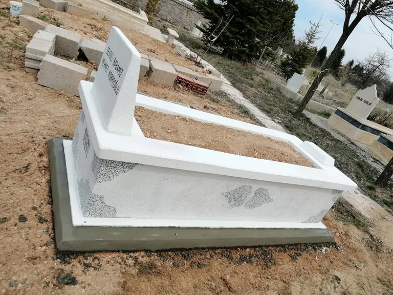 Tek Katlı Mozaik Mezar — Ankara Hazır Mezar