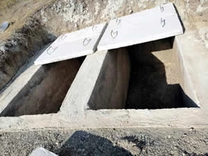 Ankara Hazır Kabir Yapımı - Hazır Yeraltı Mezar - Kapaklı Beton Mezar